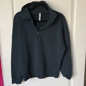 Athleta Funnel Neck Quarter Zip